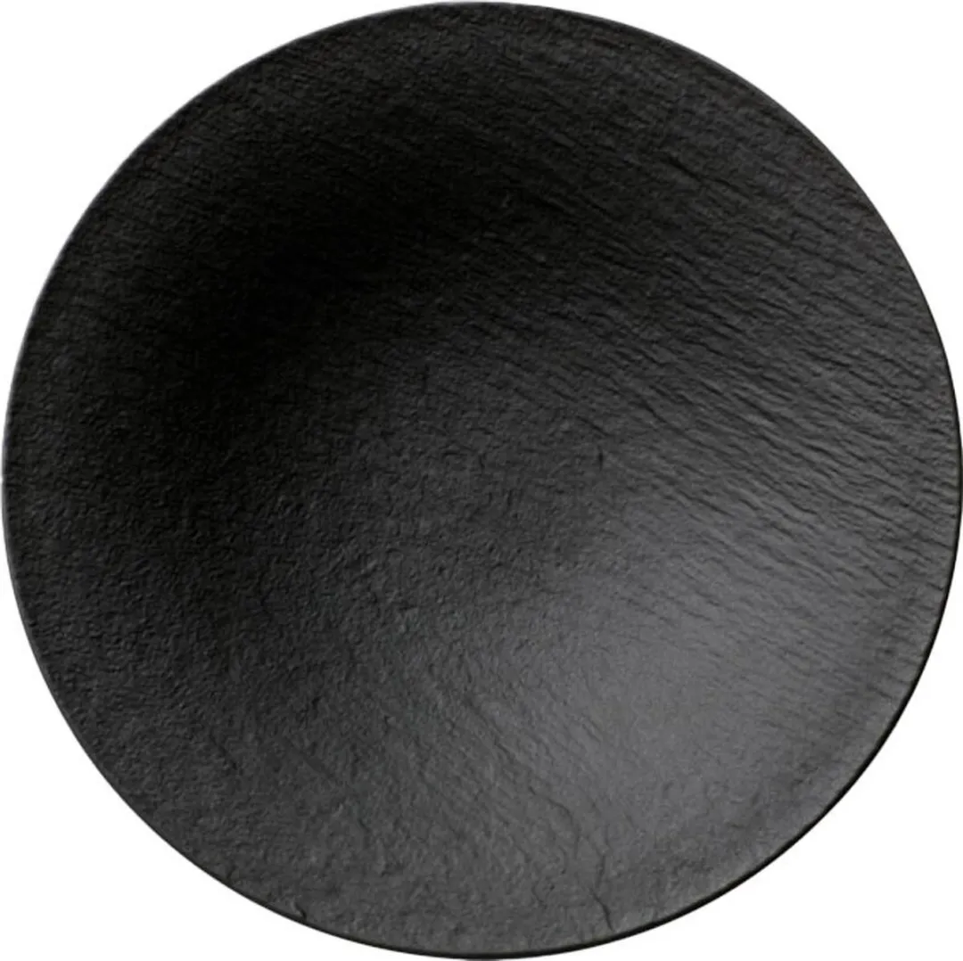 Villeroy & Boch Manufacture Rock Diepe Bord - 28,5cm - 6 Stuks - Zwart