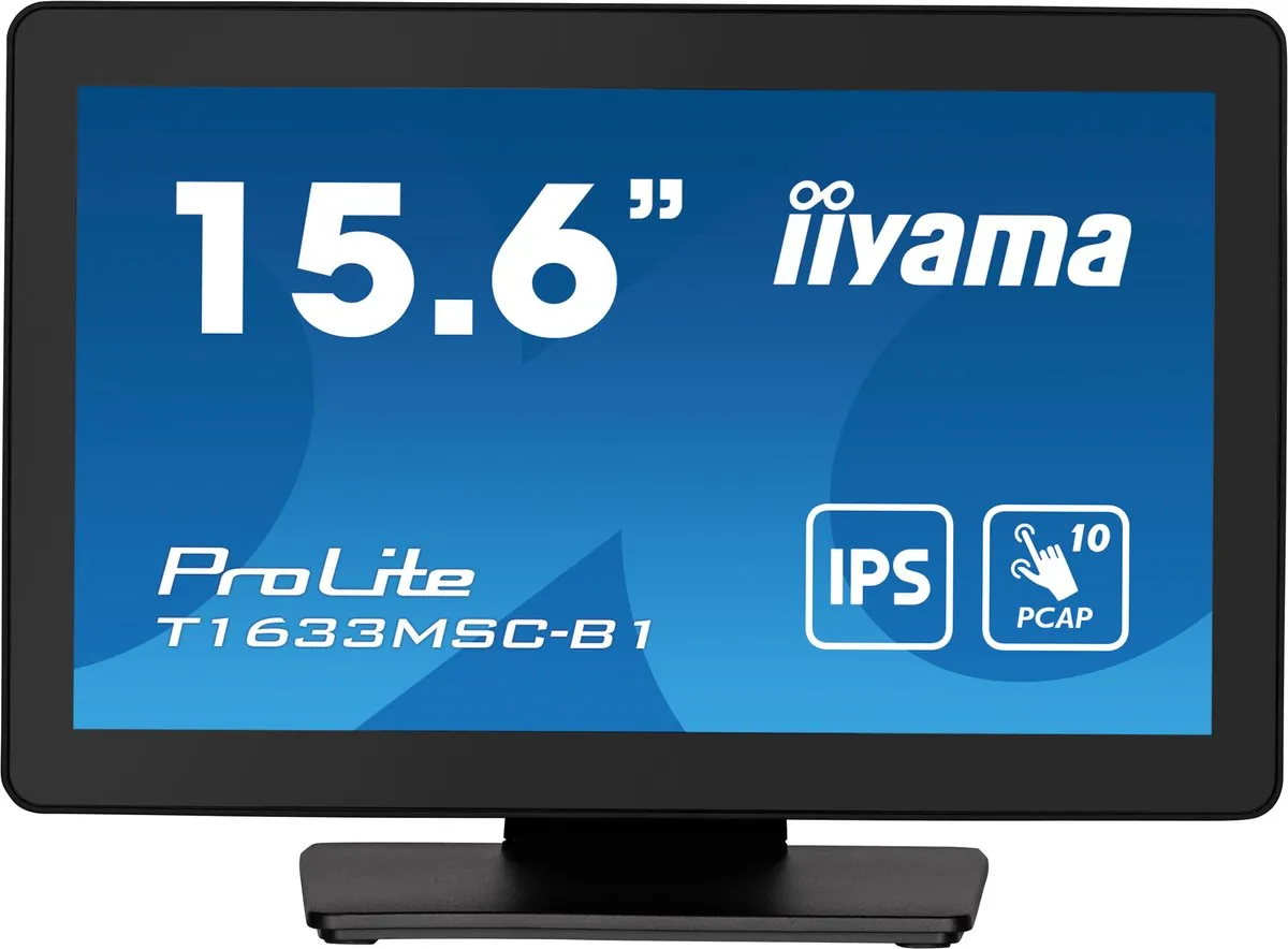 iiyama T1633MSC-B1 Touchscreen Monitor 15.6" - 1920x1080 - Zwart - afbeelding 6 van 6