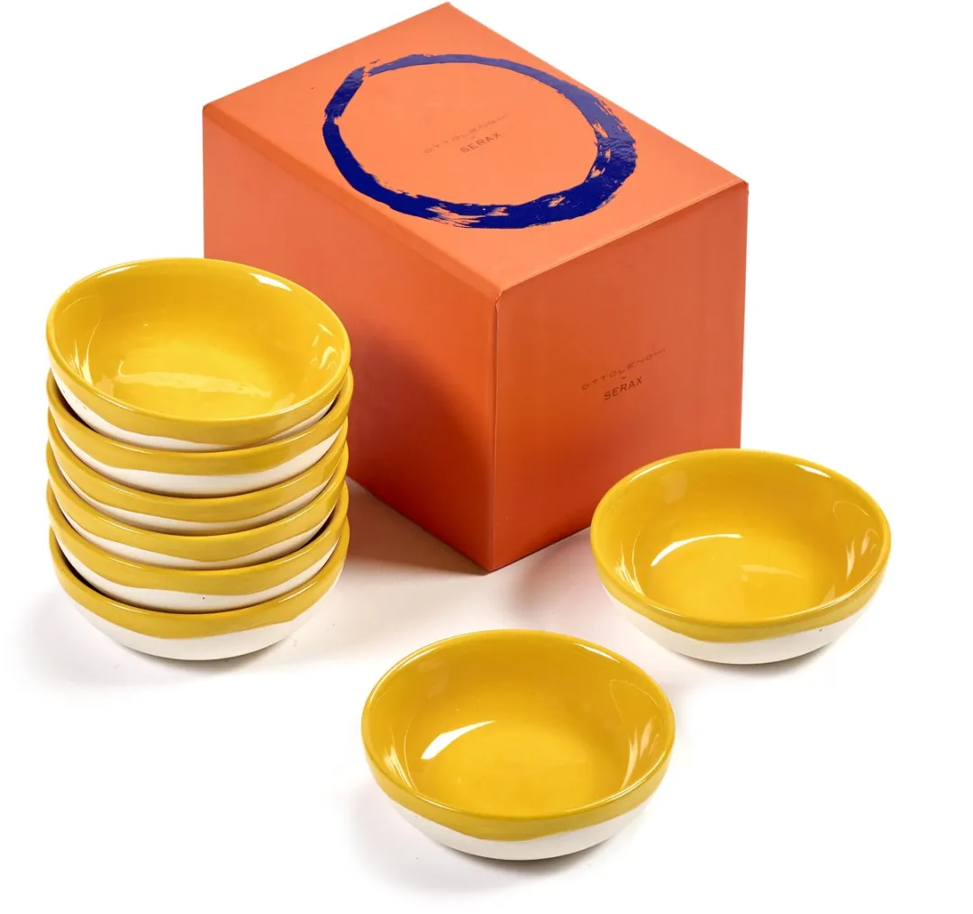 Serax Ottolenghi Feast Schaaltje XS - Geel - Ø7cm - 8 Stuks