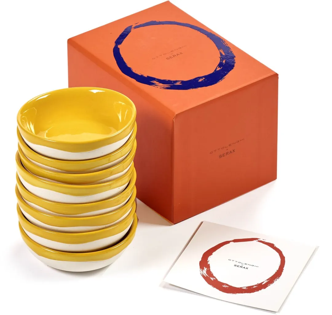 Serax Ottolenghi Feast Schaaltje XS - Geel - Ø7cm - 8 Stuks
