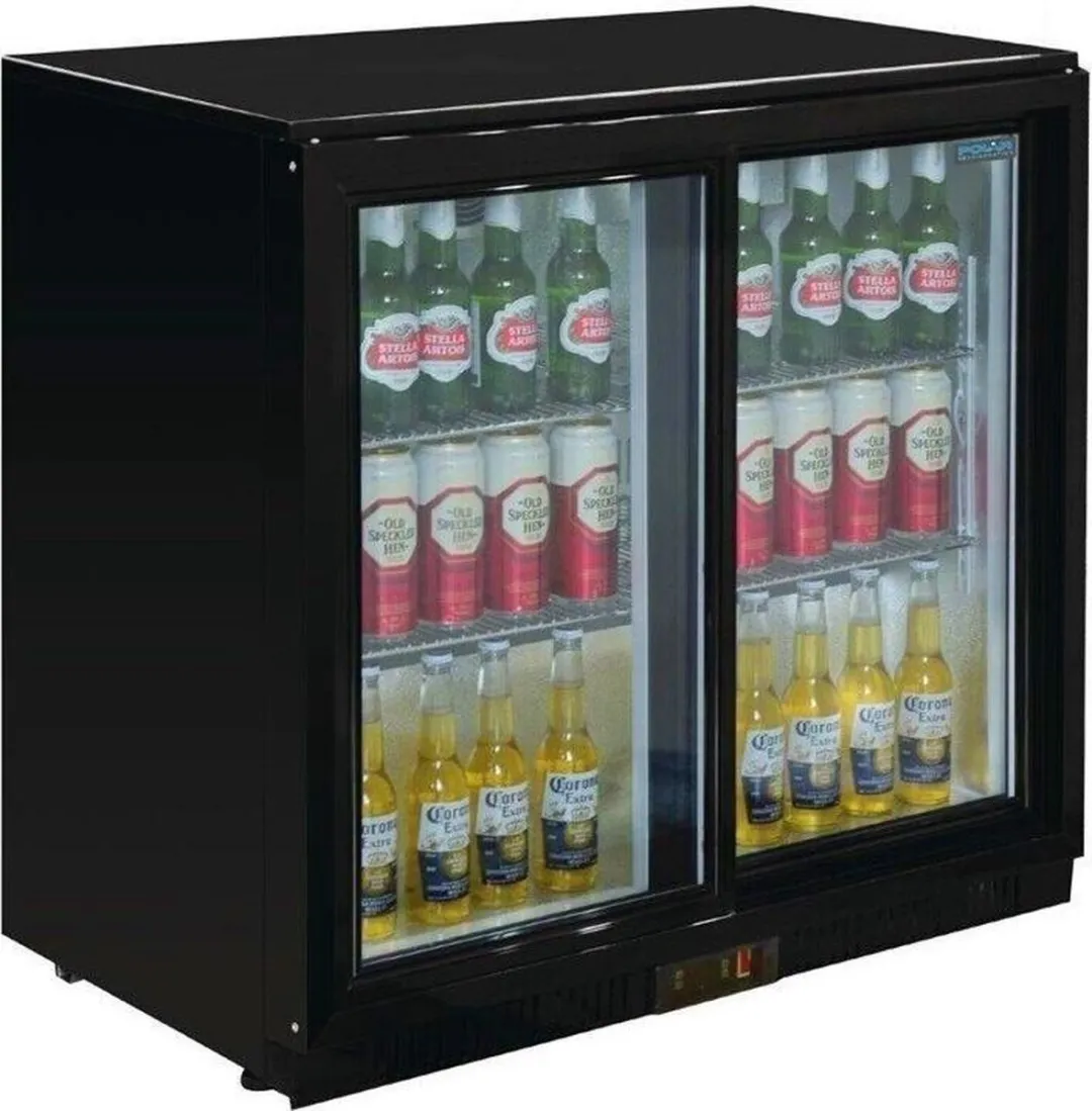Polar G-Serie GL010 Koelkast 198L - 4 Plateaus - Zwart