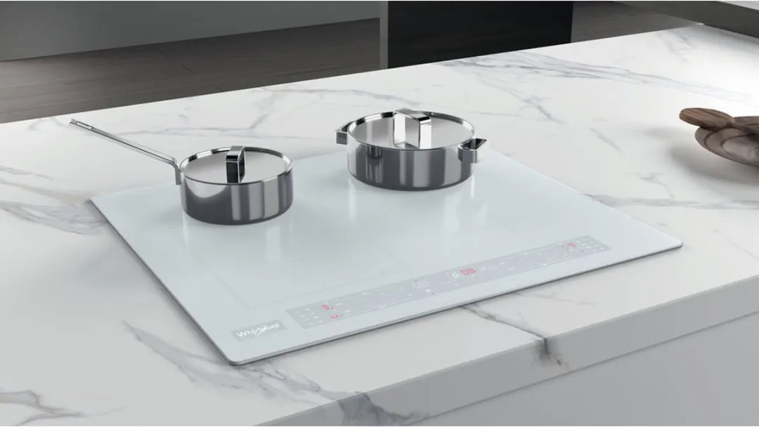 Whirlpool WLB4560NE/W Inductiekookplaat 4 Zones - Grijs