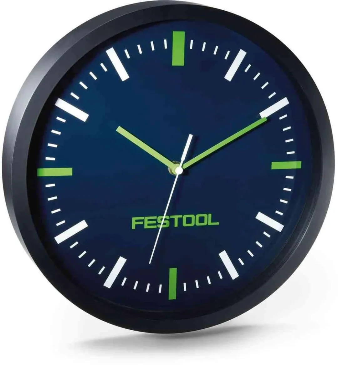 Festool Wandklok 498385 - Blauw/Groen/Zwart