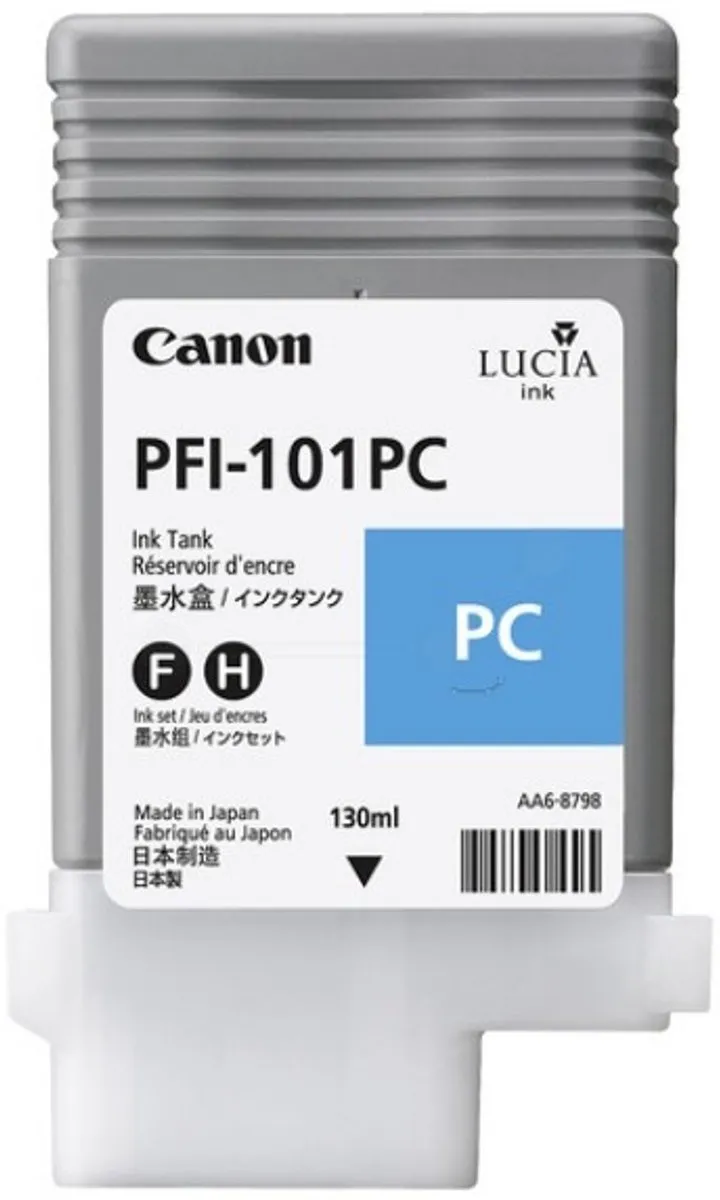 Canon PFI101 Inktcartridge Cyaan 130ml
