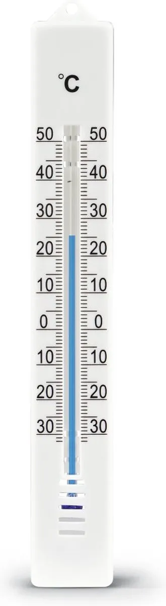 Hama Binnen-/buitenthermometer 18cm - Wit