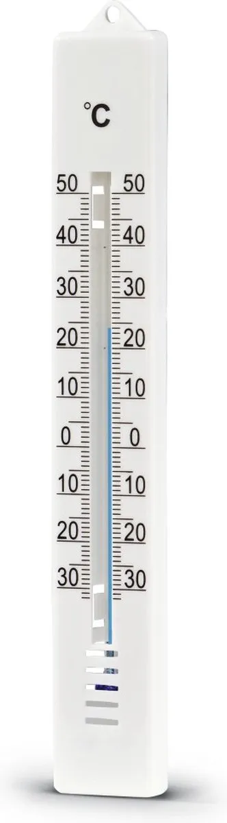 Hama Binnen-/buitenthermometer 18cm - Wit