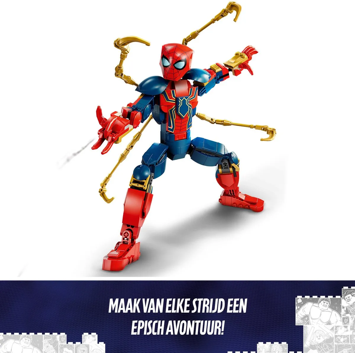 LEGO Marvel Iron Spider-Man Bouwfiguur 76298 - 303 Stukken