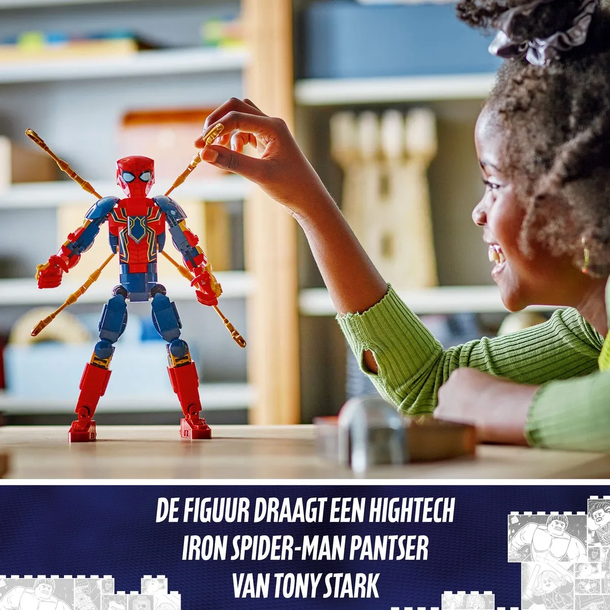 LEGO Marvel Iron Spider-Man Bouwfiguur 76298 - 303 Stukken