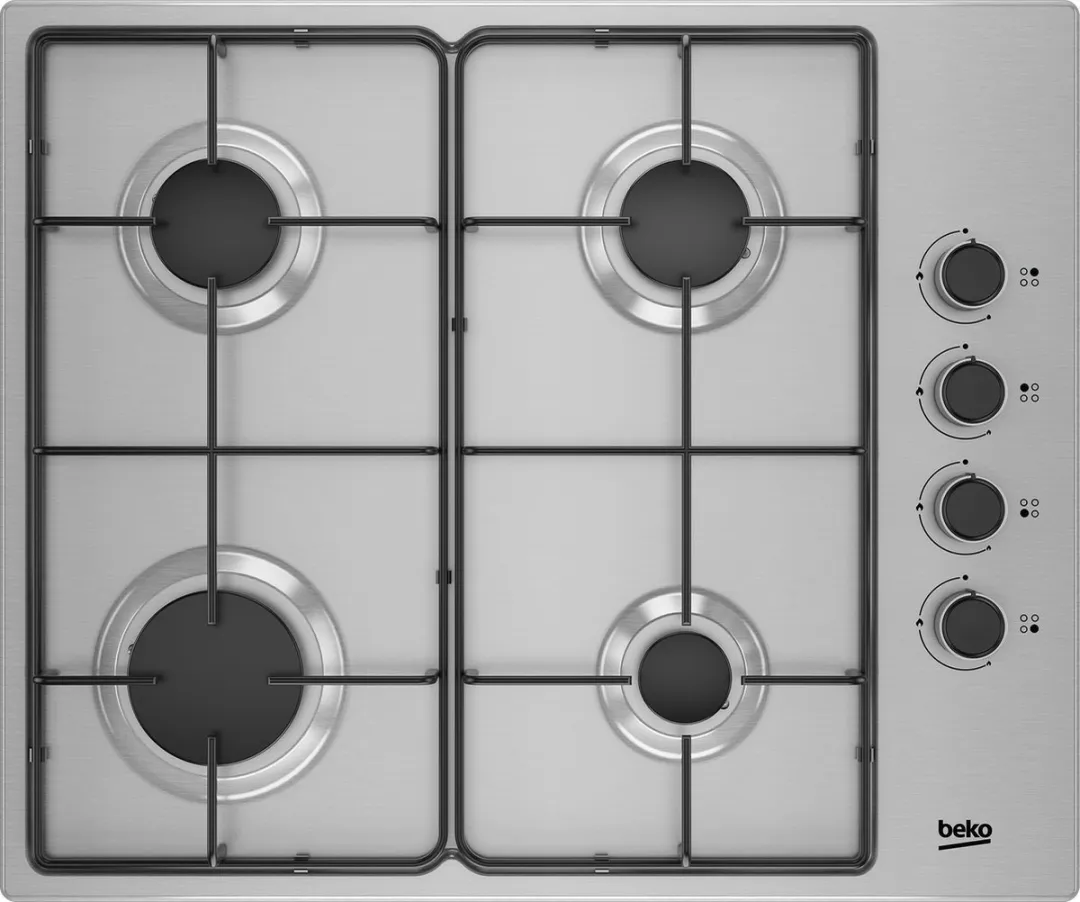 Beko HIGG64123SX Gaskookplaat 60cm
