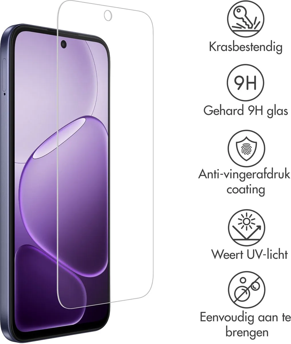 Accezz Screenprotector Oppo A6 5G - Gehard Glas