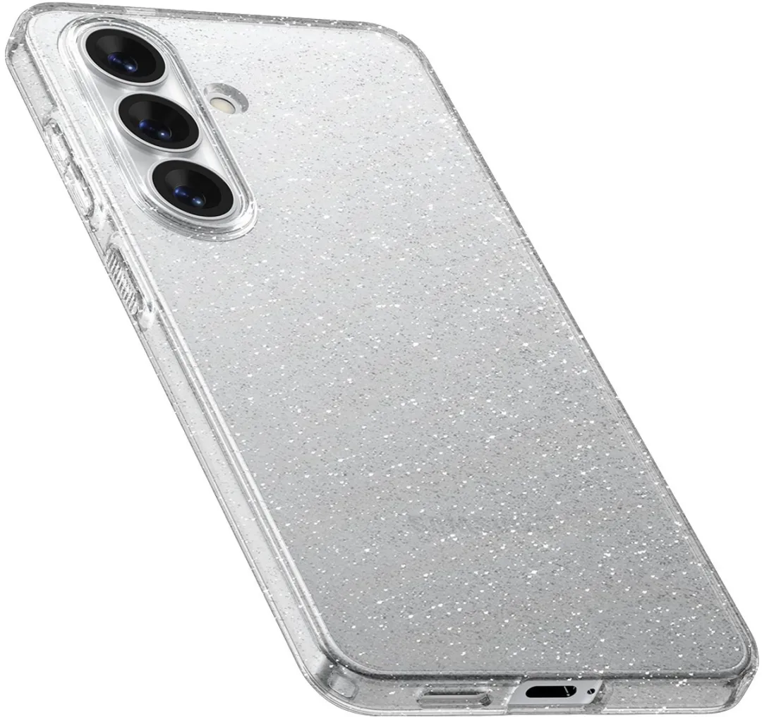 Spigen Liquid Crystal Glitter Hoesje - Samsung Galaxy S26+ - Transparent