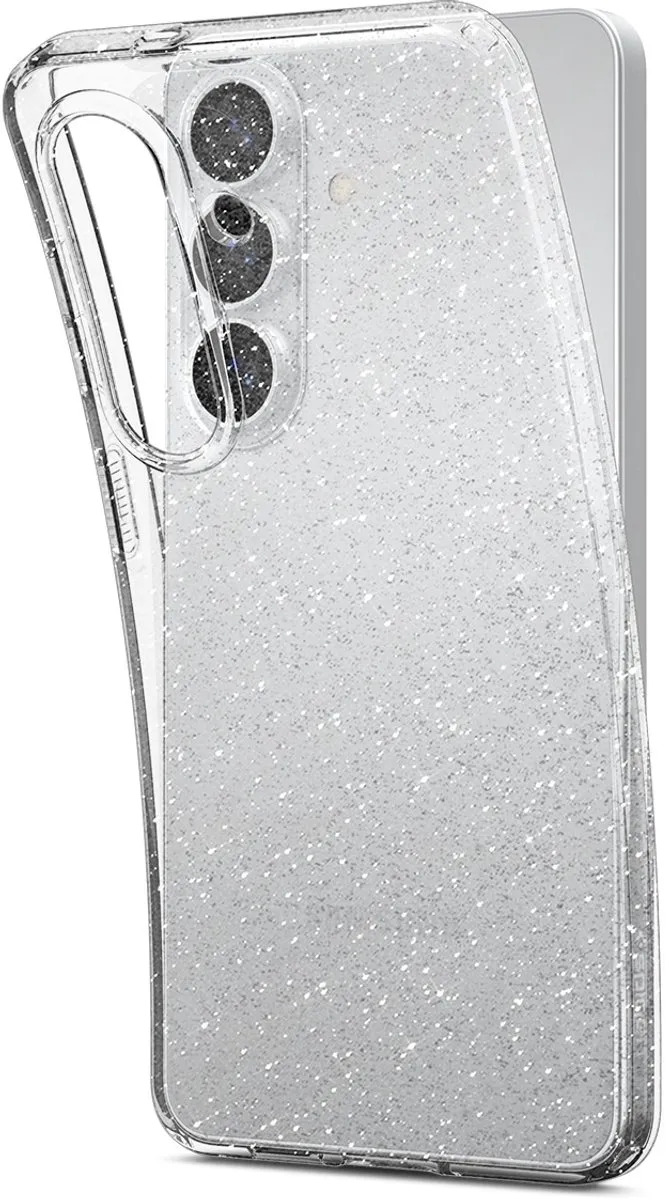 Spigen Liquid Crystal Glitter Hoesje - Samsung Galaxy S26+ - Transparent