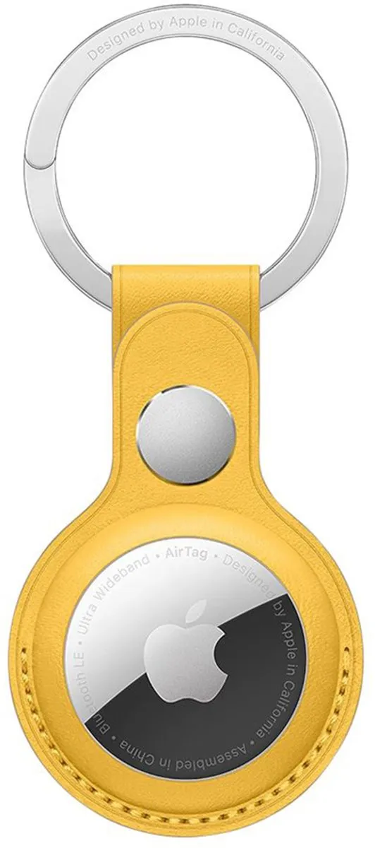 Apple Leather Key Ring voor AirTag