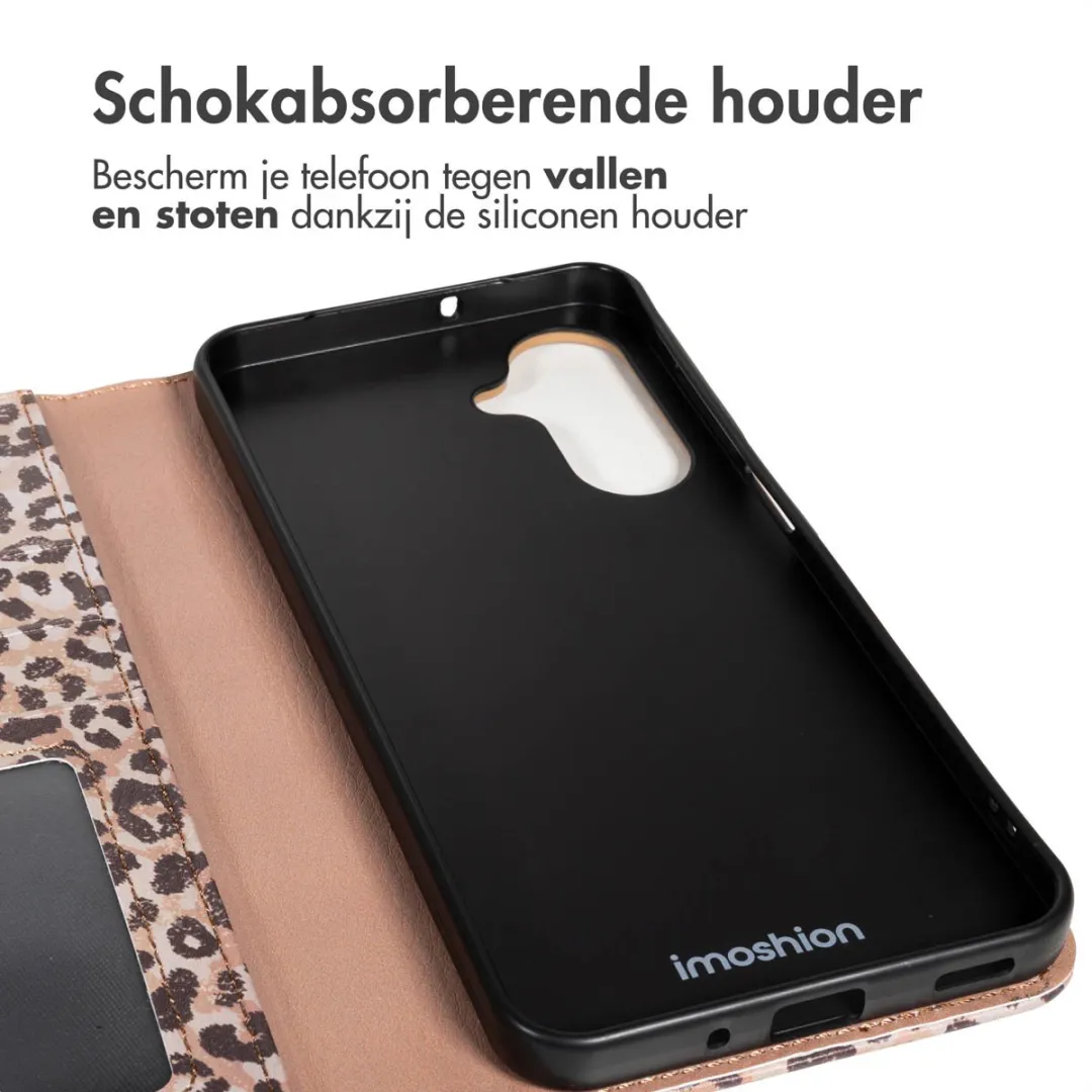 Imoshion Hoesje Samsung Galaxy A17 - Leopard Mood - 3 Pasjes