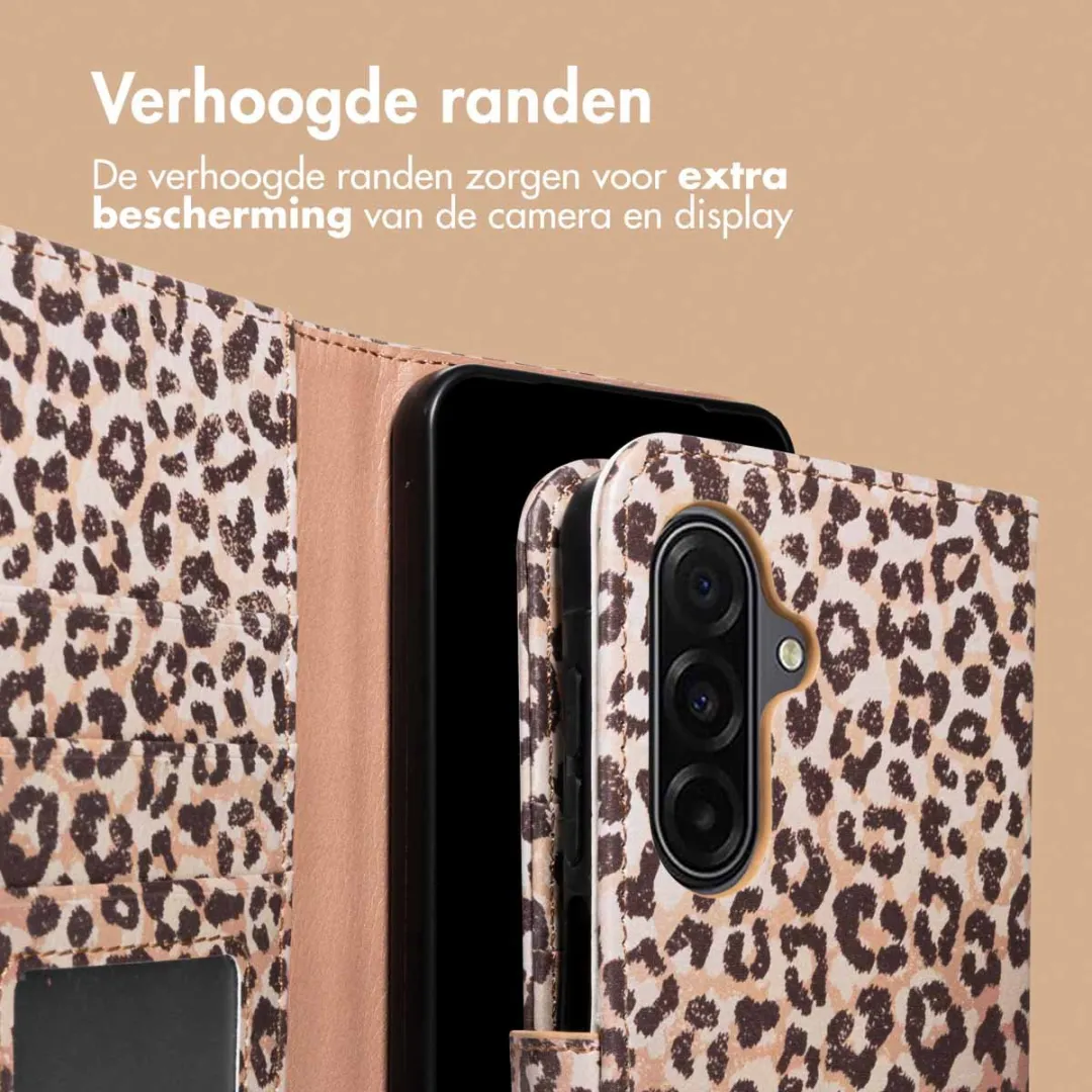 Imoshion Hoesje Samsung Galaxy A17 - Leopard Mood - 3 Pasjes