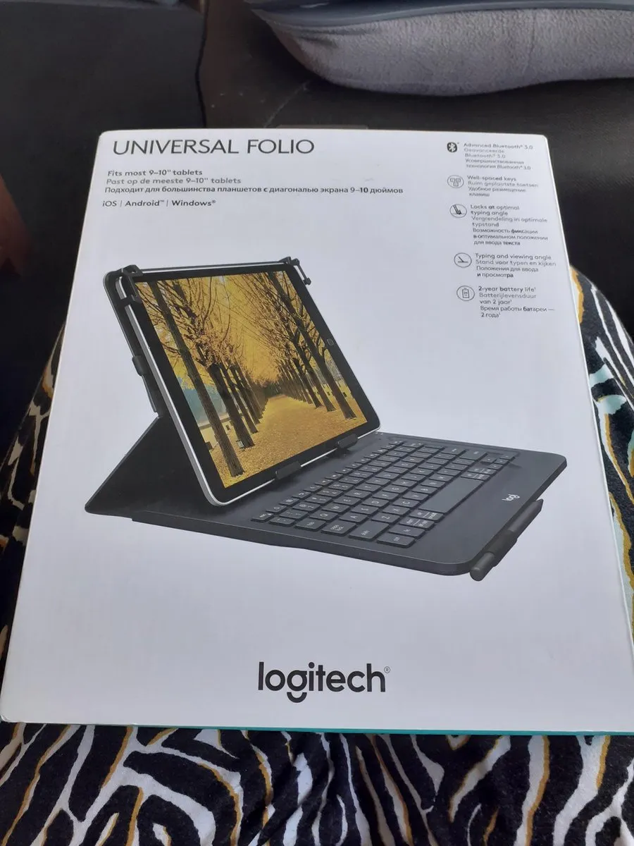 Logitech Universal Folio 920-008341 Toetsenbordcase - 9" - Zwart