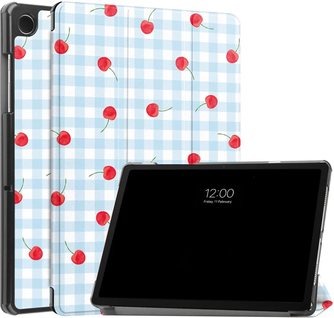 imoshion SH00097919 Tablethoes - Samsung Galaxy Tab A9/A11 Plus - Cherry Check