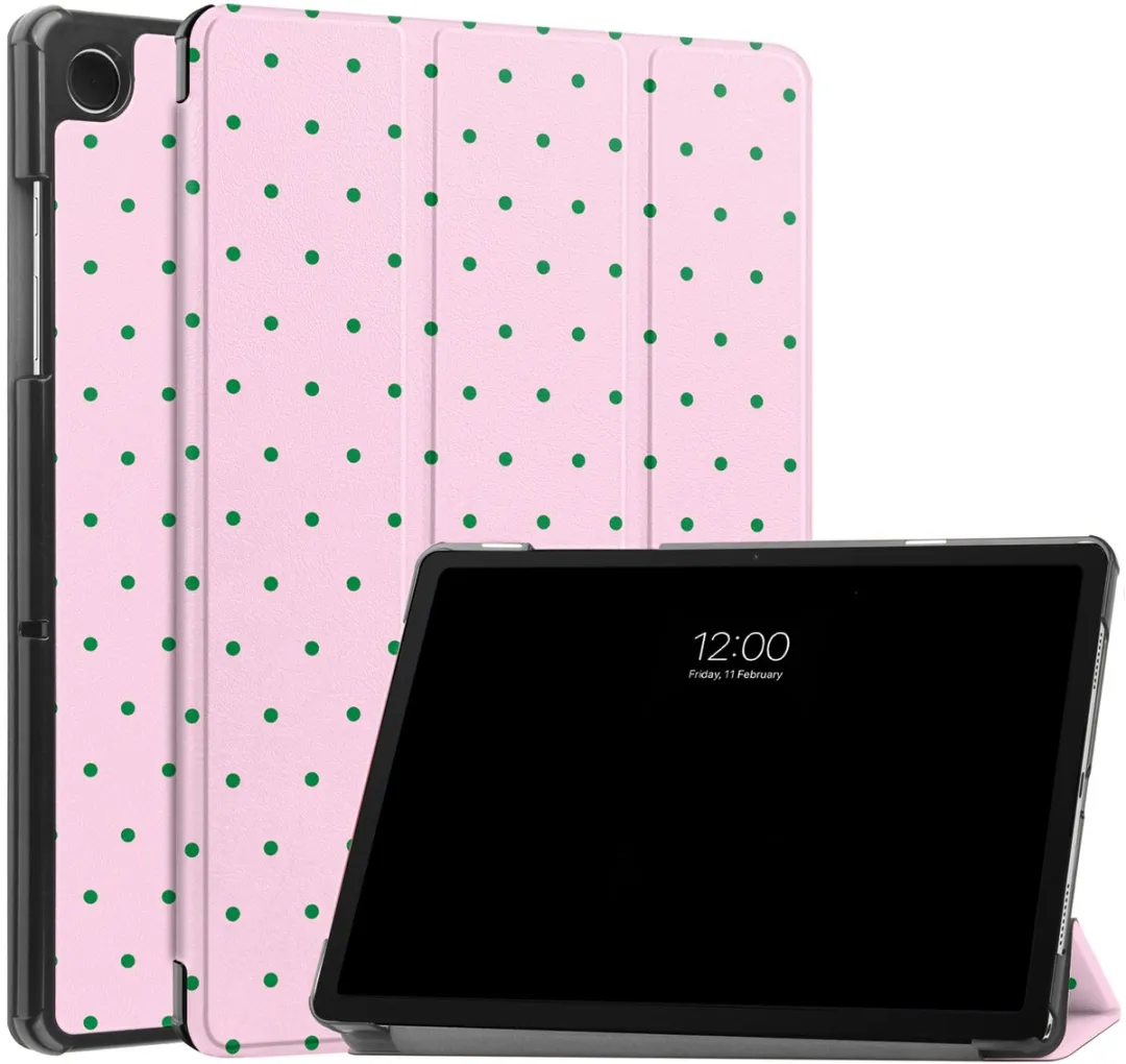imoshion SH00097919 Tablethoes - Samsung Galaxy Tab A9/A11 Plus - Cherry Check