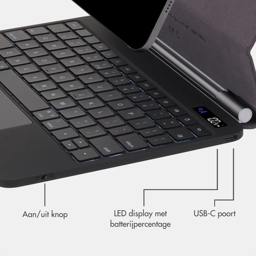 Accezz Tablet Toetsenbord Hoes SH00090866 - Zwart
