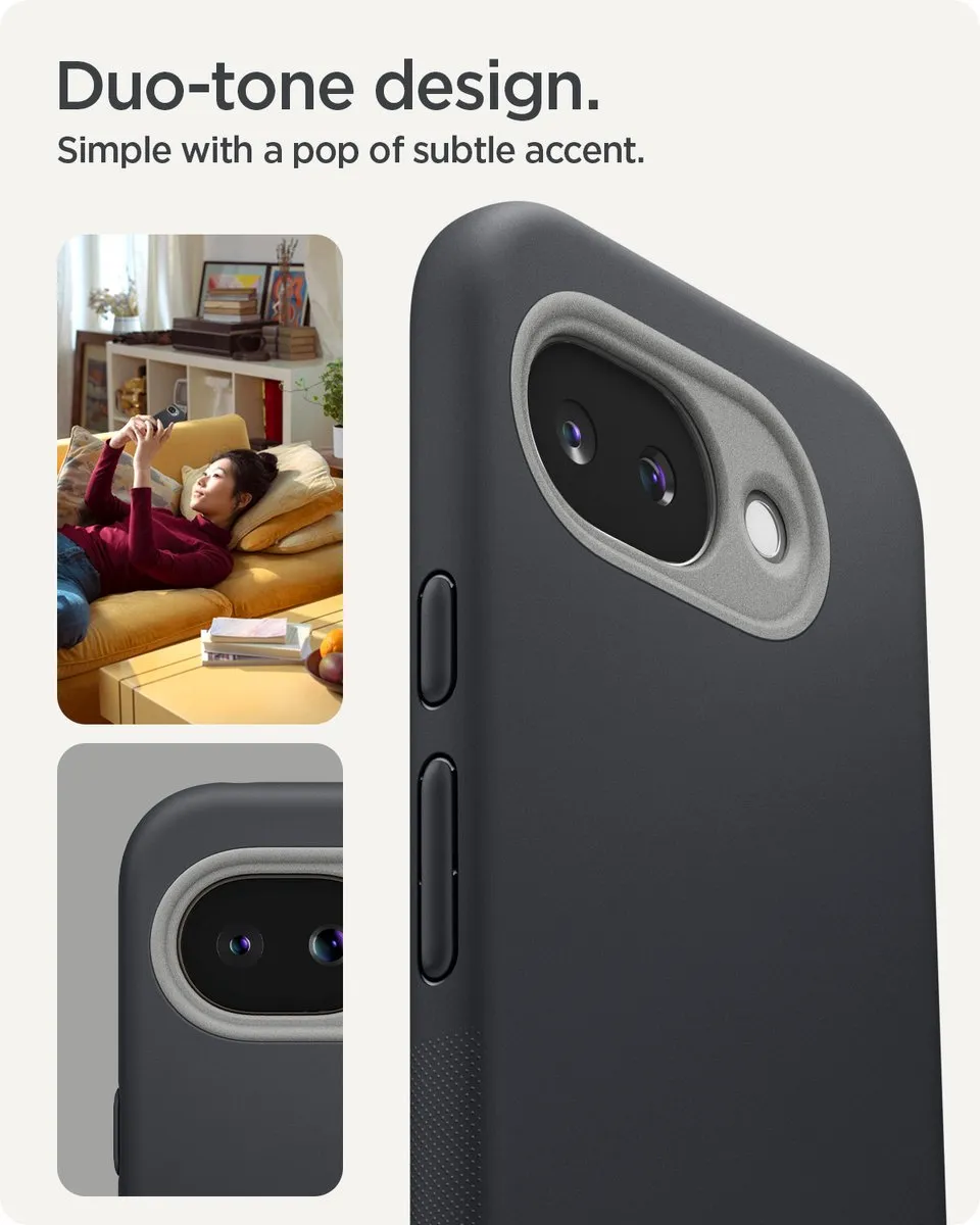 Spigen Nano Pop MagSafe Hoesje - Google Pixel 10A - Zwart Sesam - afbeelding 6 van 6