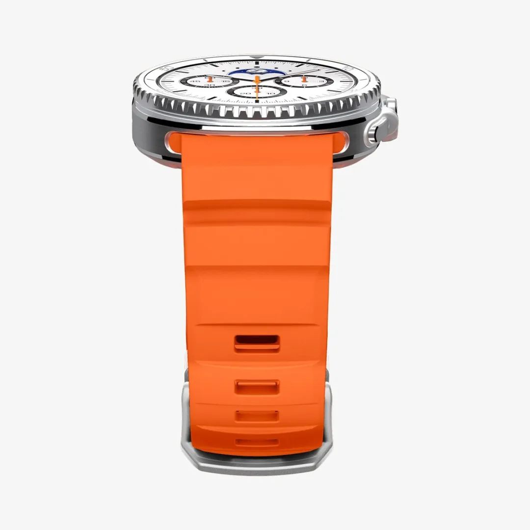 Spigen Siliconen Bandje Oranje - Universeel 40/44/46mm