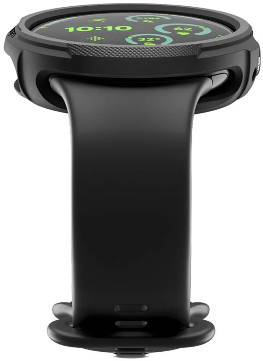 Spigen Liquid Air + Stand Matzwart - Google Pixel Watch 4 41mm
