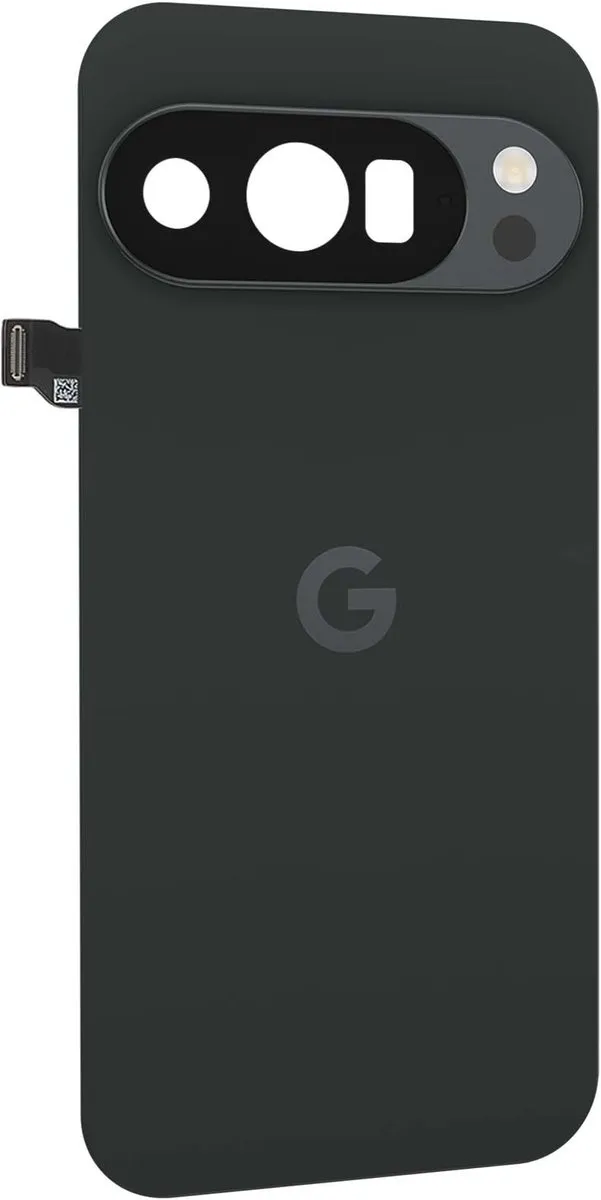 Google Pixel 10 Pro G949-01419-00 Batterijklep - Zwart