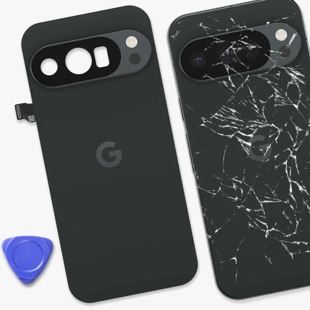 Google Pixel 10 Pro G949-01419-00 Batterijklep - Zwart