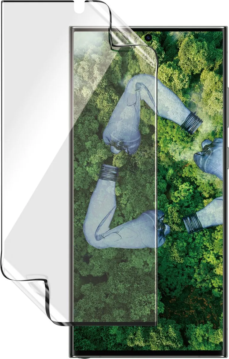 PanzerGlass Matrix Hybrid Screenprotector Samsung Galaxy S23 Ultra
