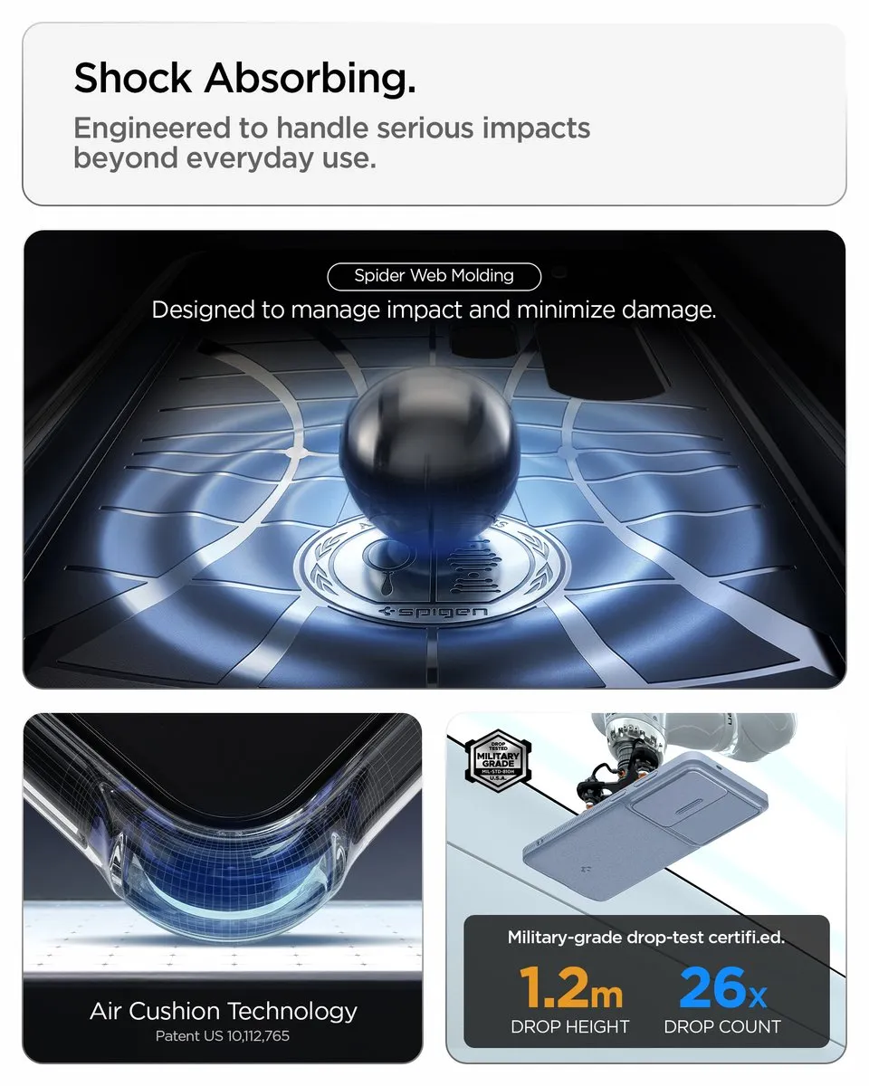 Spigen Optik Armor Hoesje - Samsung Galaxy S26 Ultra - Transparent - afbeelding 6 van 6