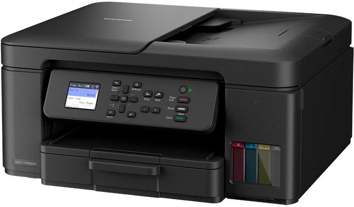 Brother DCP-T780DW Inkttankprinter - 4 Kleuren - 150 Vel