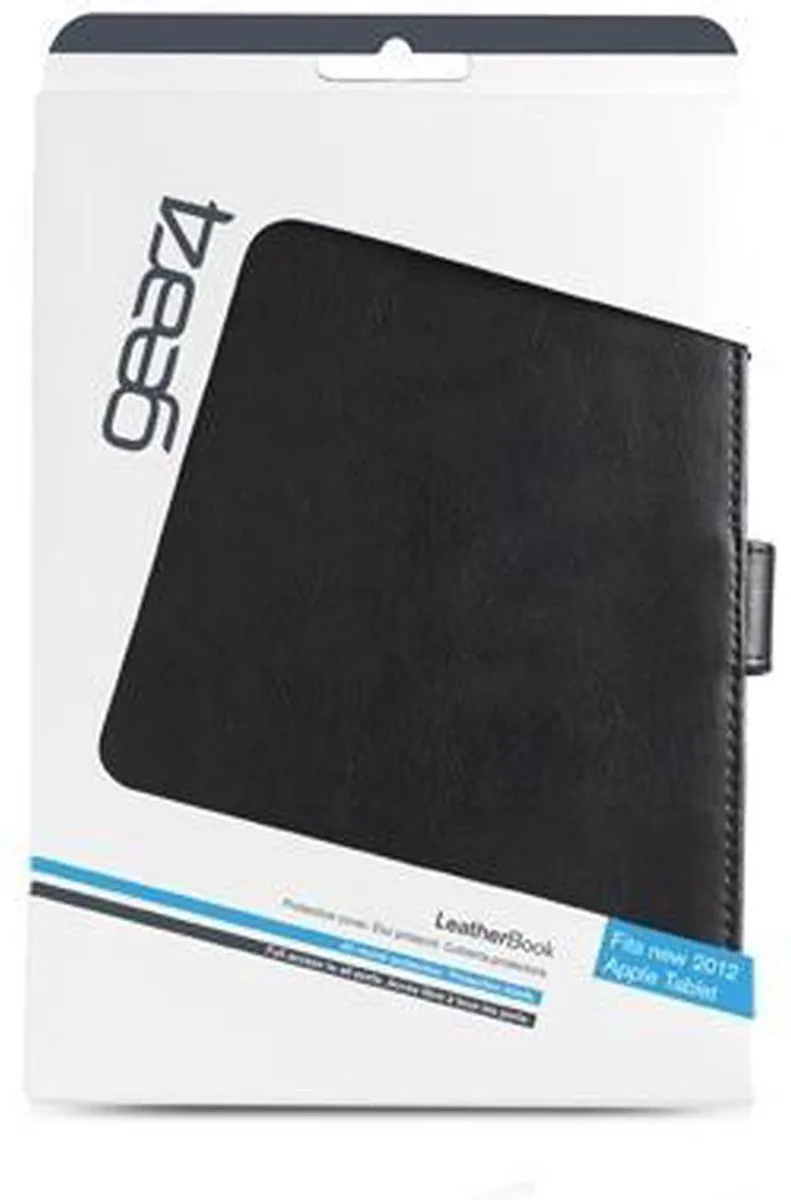 Gear4 LeatherBook MP112G Hoes iPad mini - Zwart & Grijs