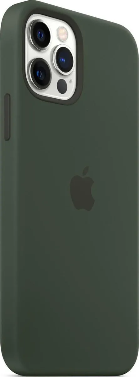 Apple Siliconenhoesje MagSafe MHL33ZM/A iPhone 12/12 Pro - Cyprus Groen