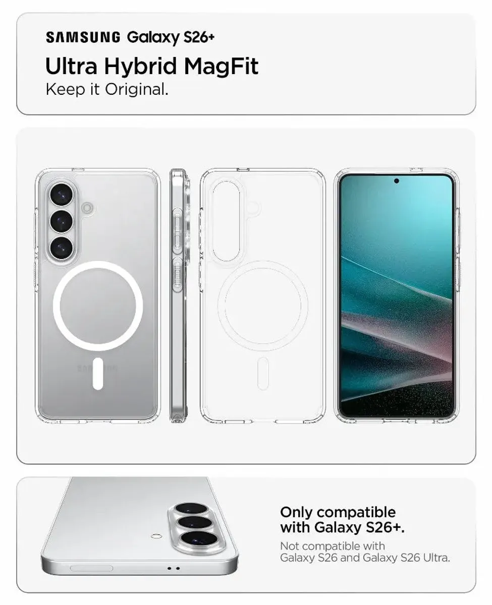 Spigen Ultra Hybrid ACS11214 Hoes - Samsung Galaxy S24 - Transparant Paars