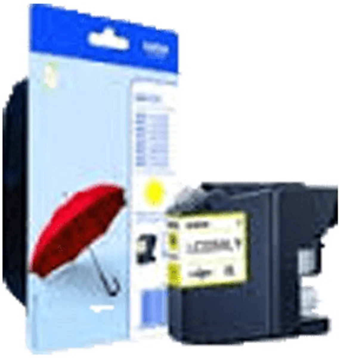 Brother LC225XLY Compatibele Inktcartridge - Geel