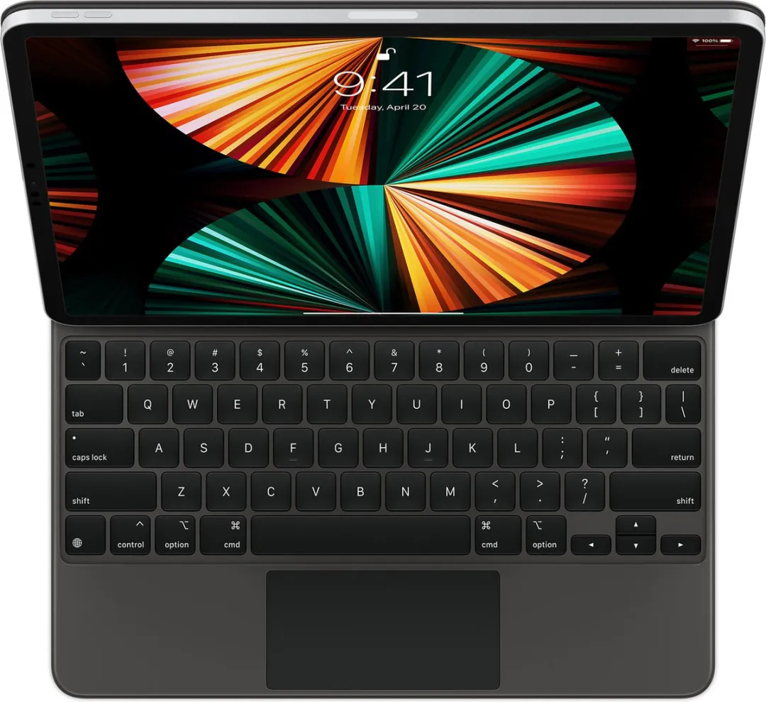 Apple Magic Keyboard MJQK3LB/A - iPad Pro 12.9" - US QWERTY - Zwart