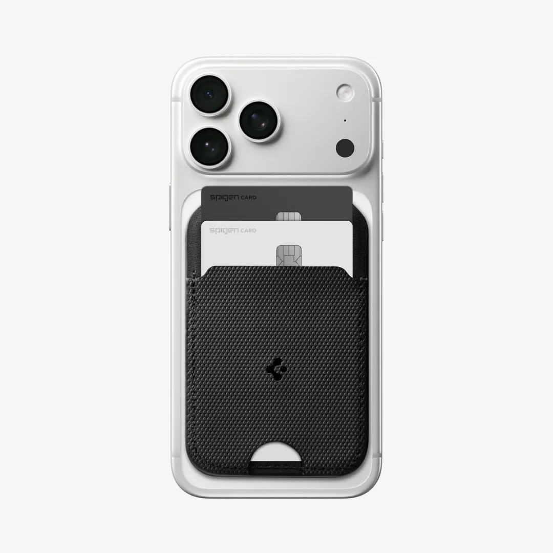 Spigen Slim Fold Tripod MagSafe Wallet 3-Kaarts - Transparent