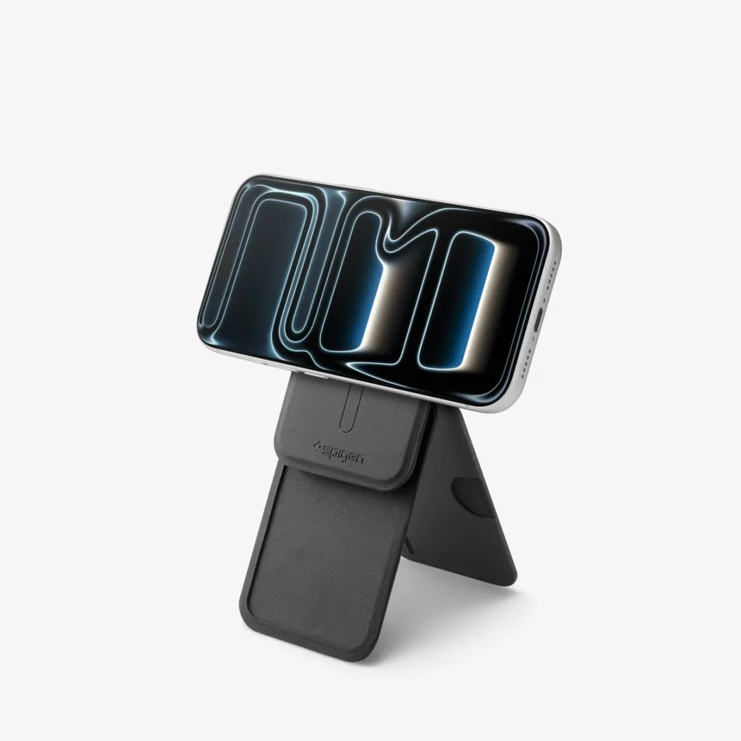 Spigen Slim Fold Tripod MagSafe Wallet 3-Kaarts - Transparent