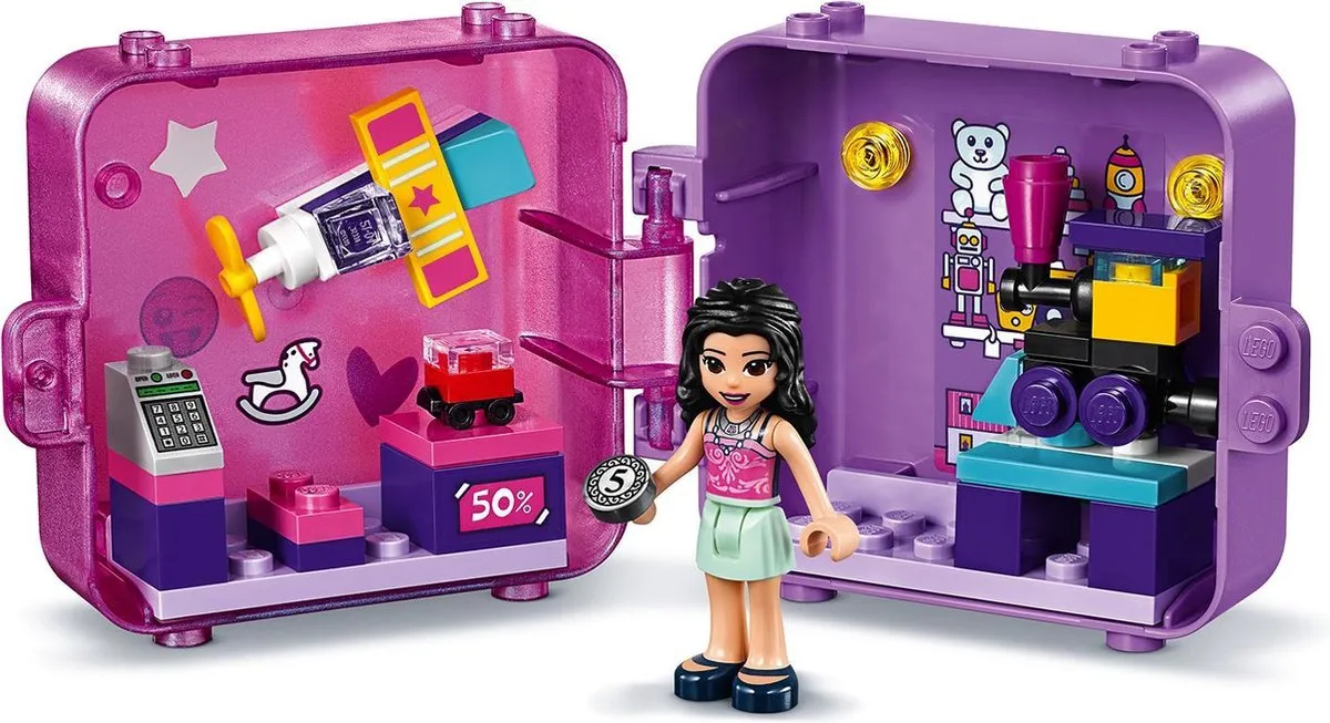 LEGO Friends Emma’s Winkelspeelkubus 41409 - 49 Stukken