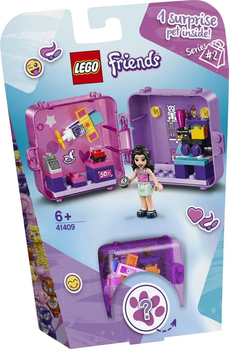LEGO Friends Emma’s Winkelspeelkubus 41409