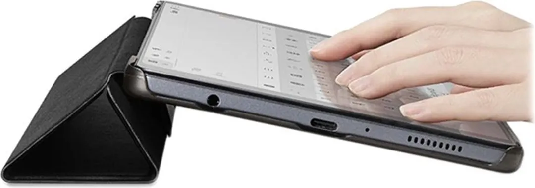 Spigen Galaxy Tab A7 Lite Book & Flip Hoes - ACS03024 - Zwart