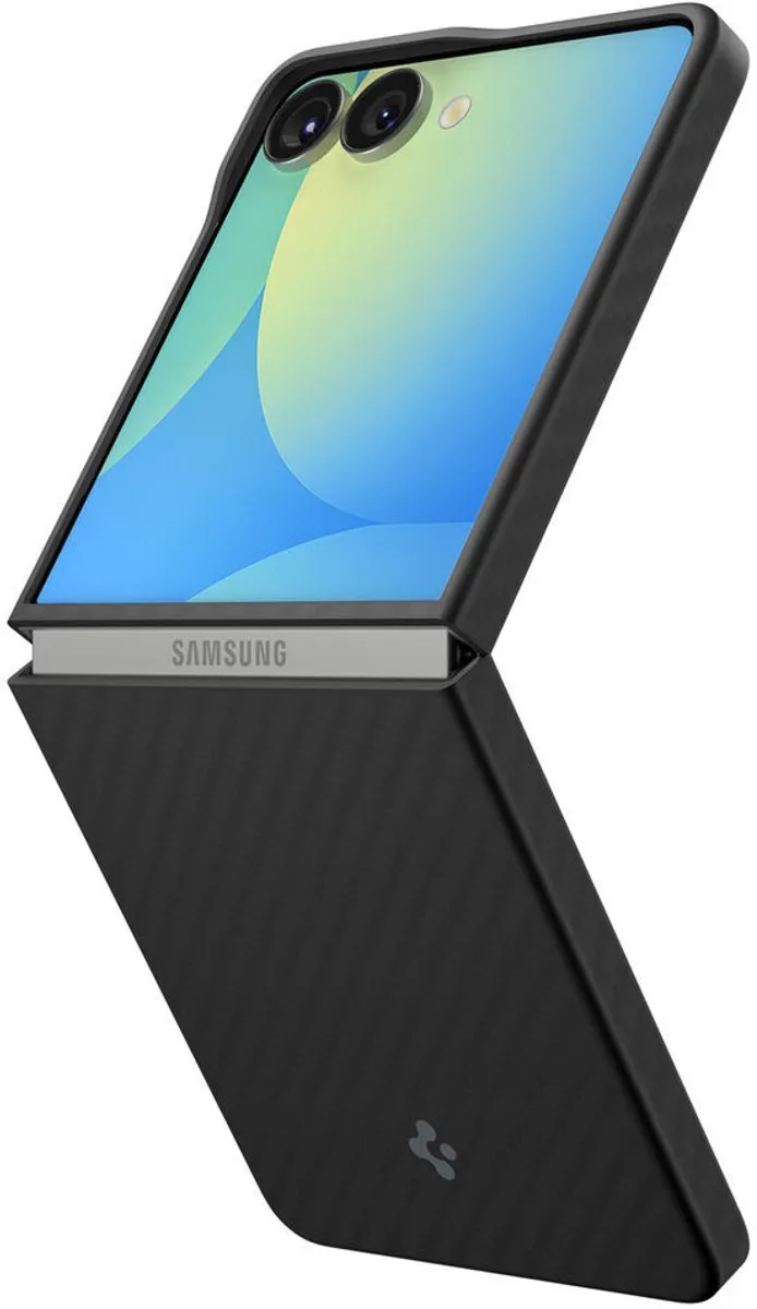 Spigen Air Skin Aramid Hoes - Samsung Galaxy Z Fold 3 5G - Zwart