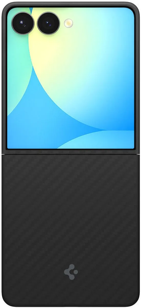 Spigen Air Skin Aramid Hoes - Samsung Galaxy Z Fold 3 5G - Zwart