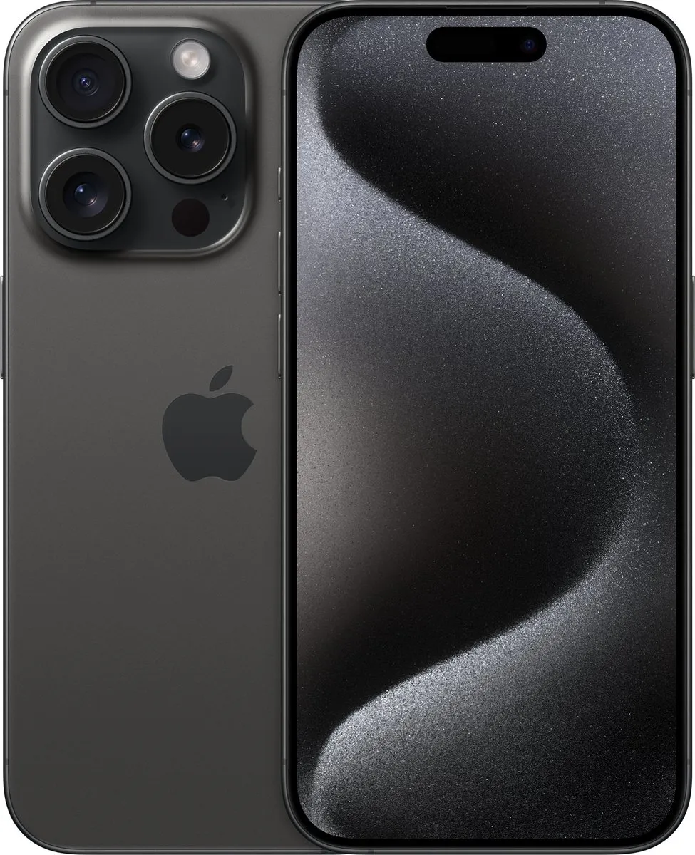 Apple iPhone 15 Pro MTVC3PX/A - 1TB - Zwart Titanium
