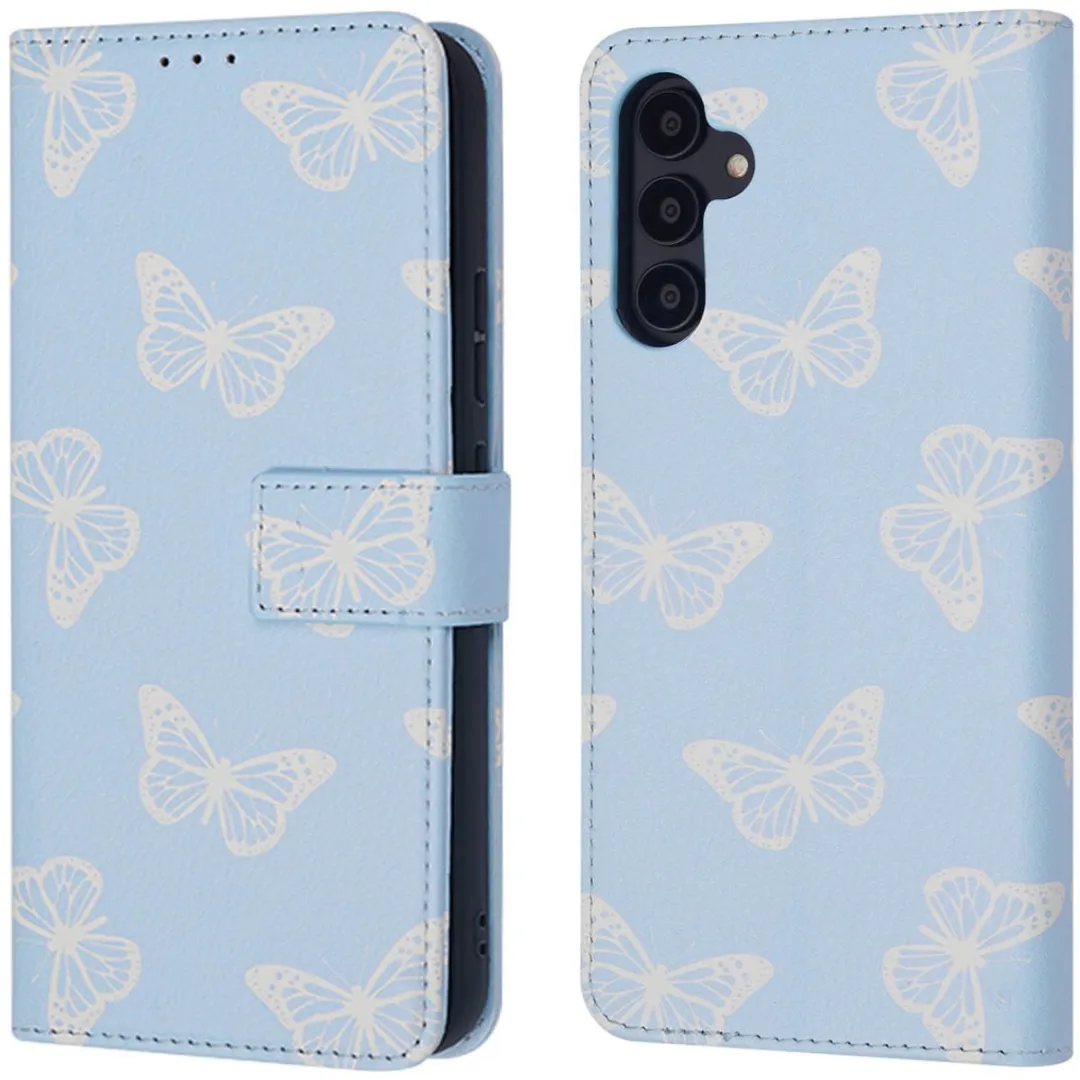 Imoshion Galaxy A54 Hoesje - 3 Pasjes - Butterfly