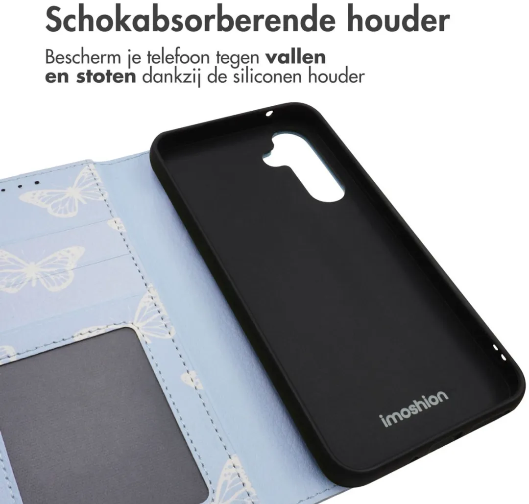 Imoshion Galaxy A54 Hoesje - 3 Pasjes - Butterfly