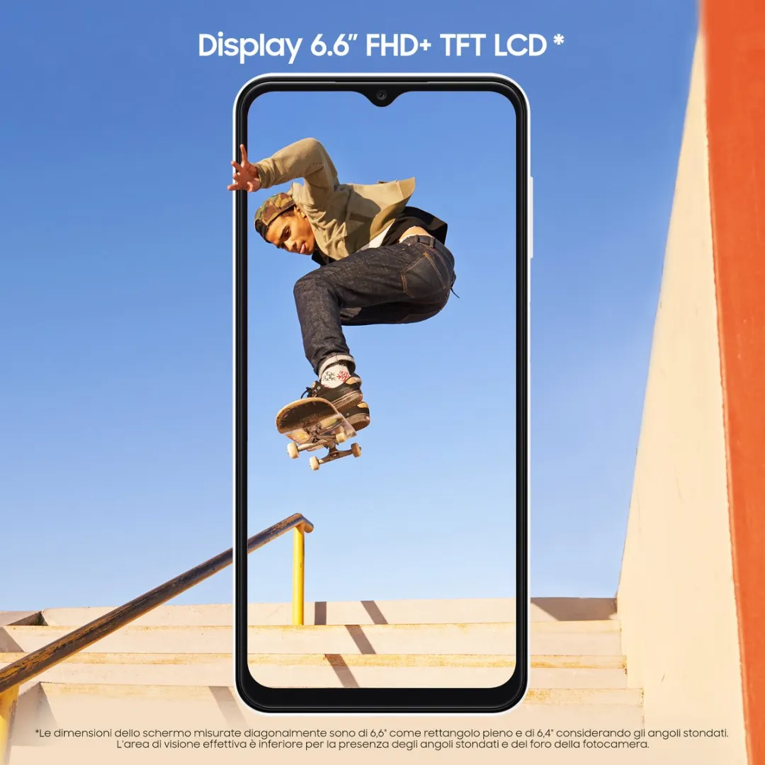 Samsung Galaxy A13 SM-A135FZOUEUB Smartphone - 64GB - Wit