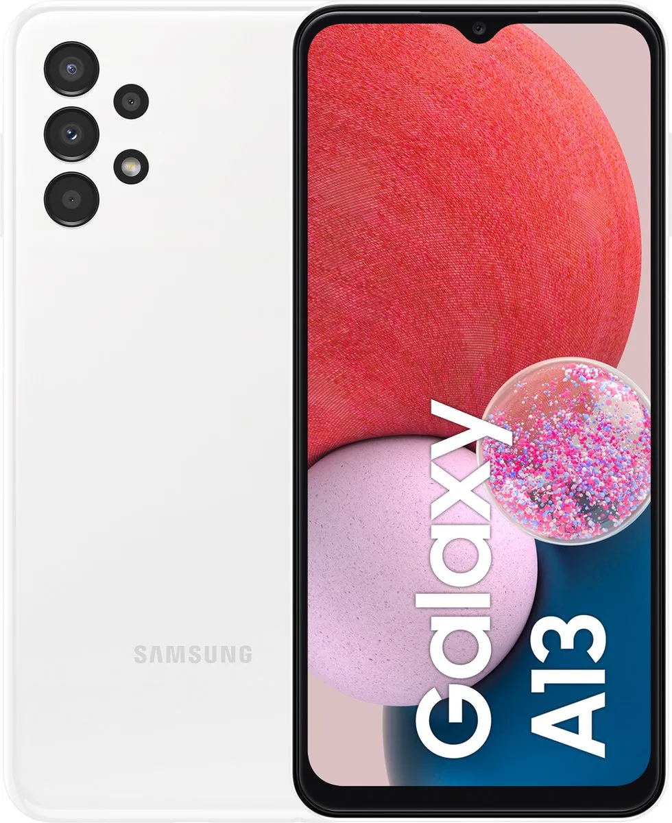 Samsung Galaxy A13 SM-A135FZOUEUB Smartphone - 64GB - Wit