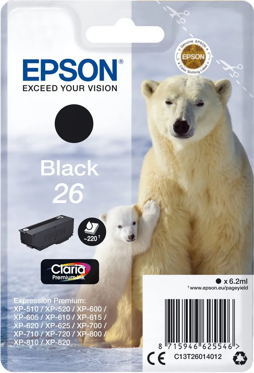 Epson C13T26014010 Inktcartridge