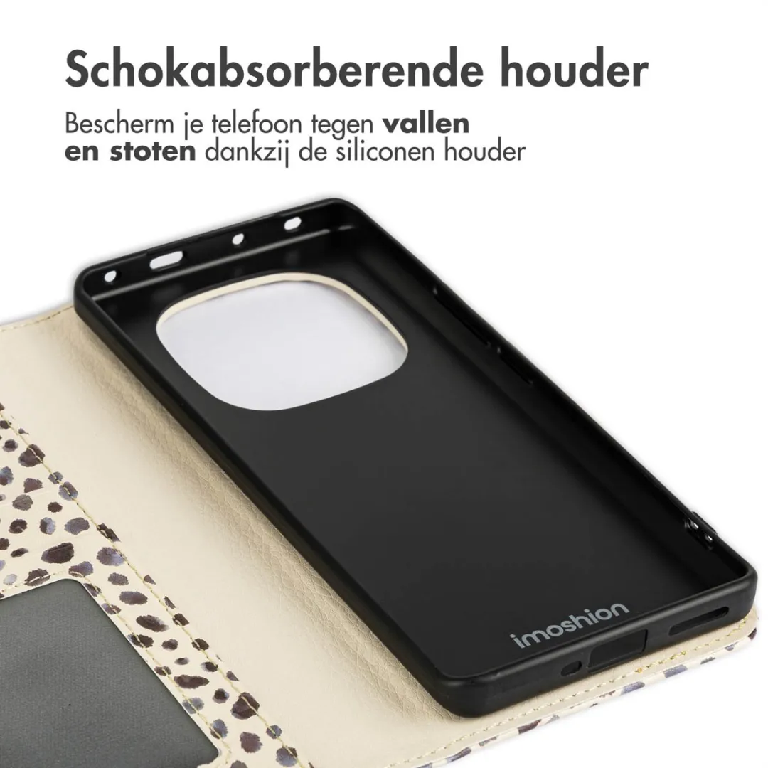 imoshion Hoesje Xiaomi Redmi Note 14 Pro - Black And White Dots - 3 Pasjes
